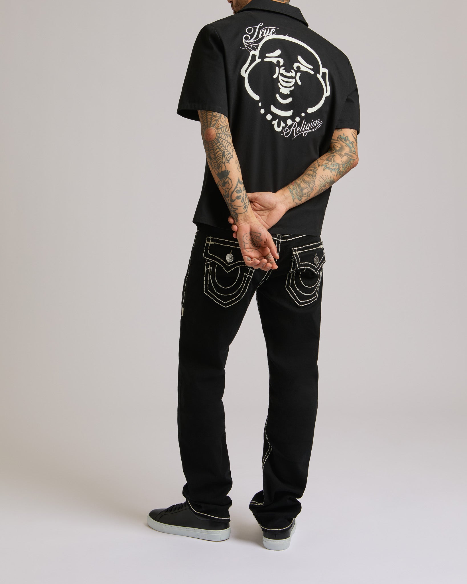 RICKY SUPER T FLAP 34IN - 2SB BODY RINSE BLACK