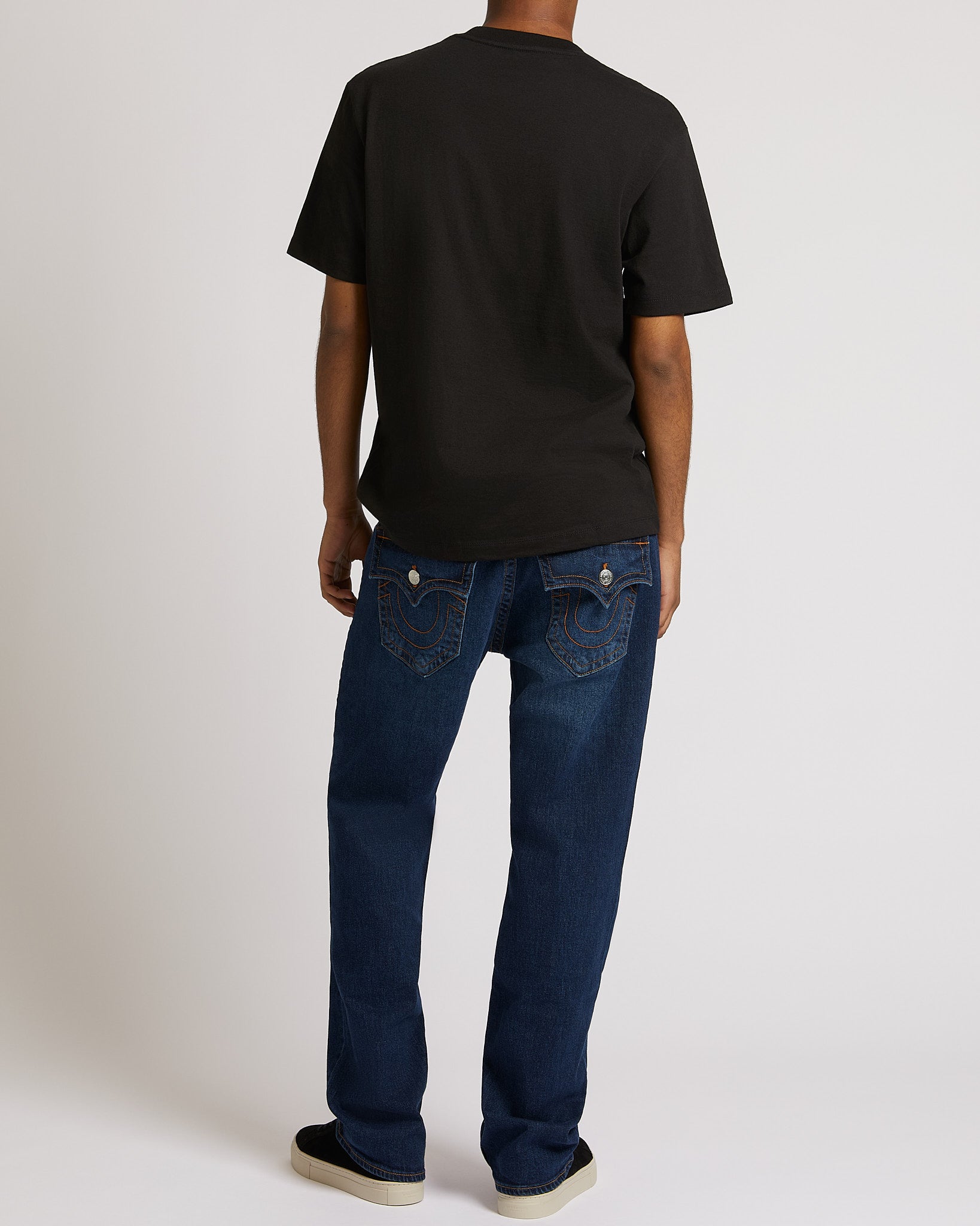 RICKY SN FLAP 33" - DAMON DARK WASH