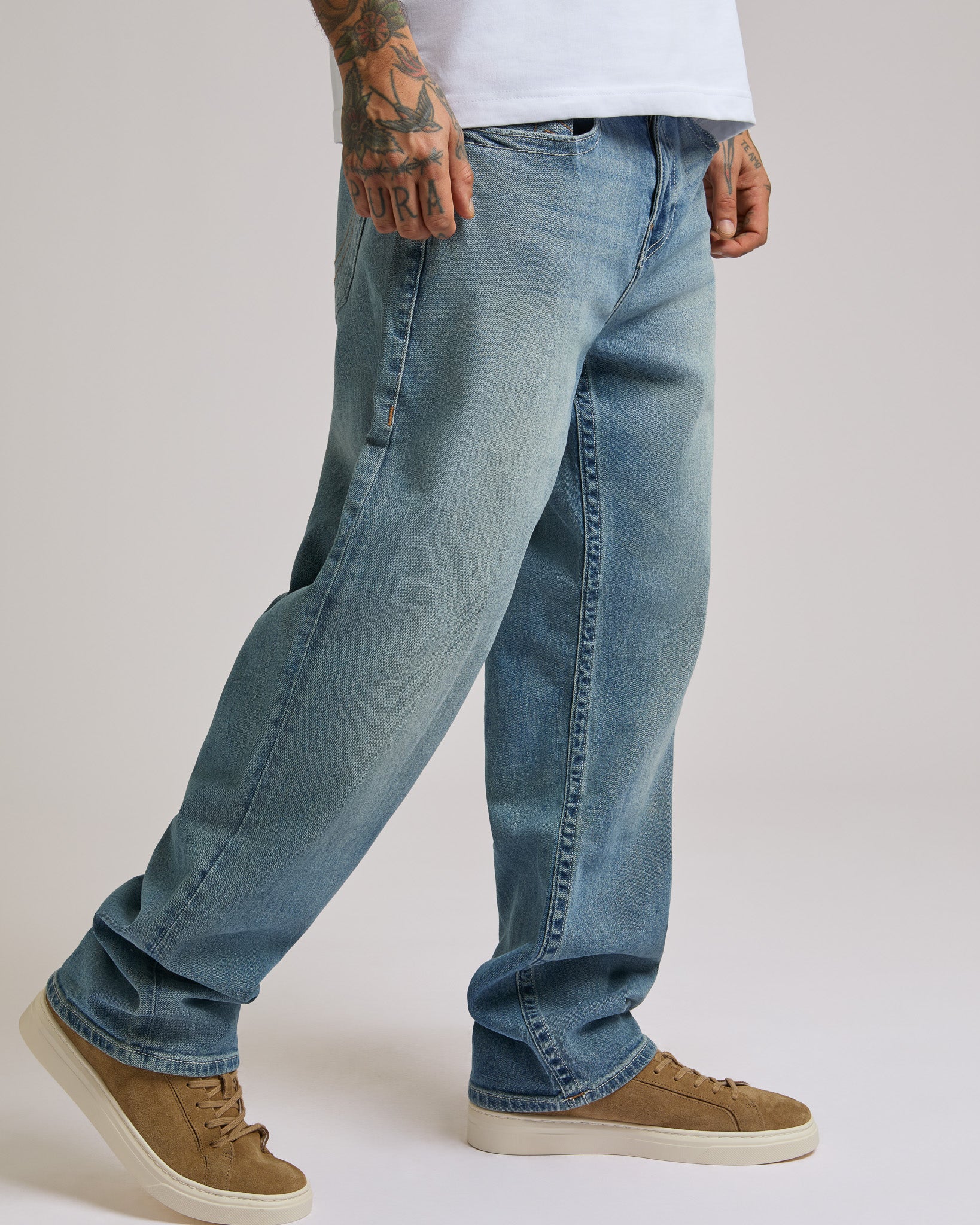 BOBBY SN NO FLAP 32" - BRILLIANT MEDIUM WASH