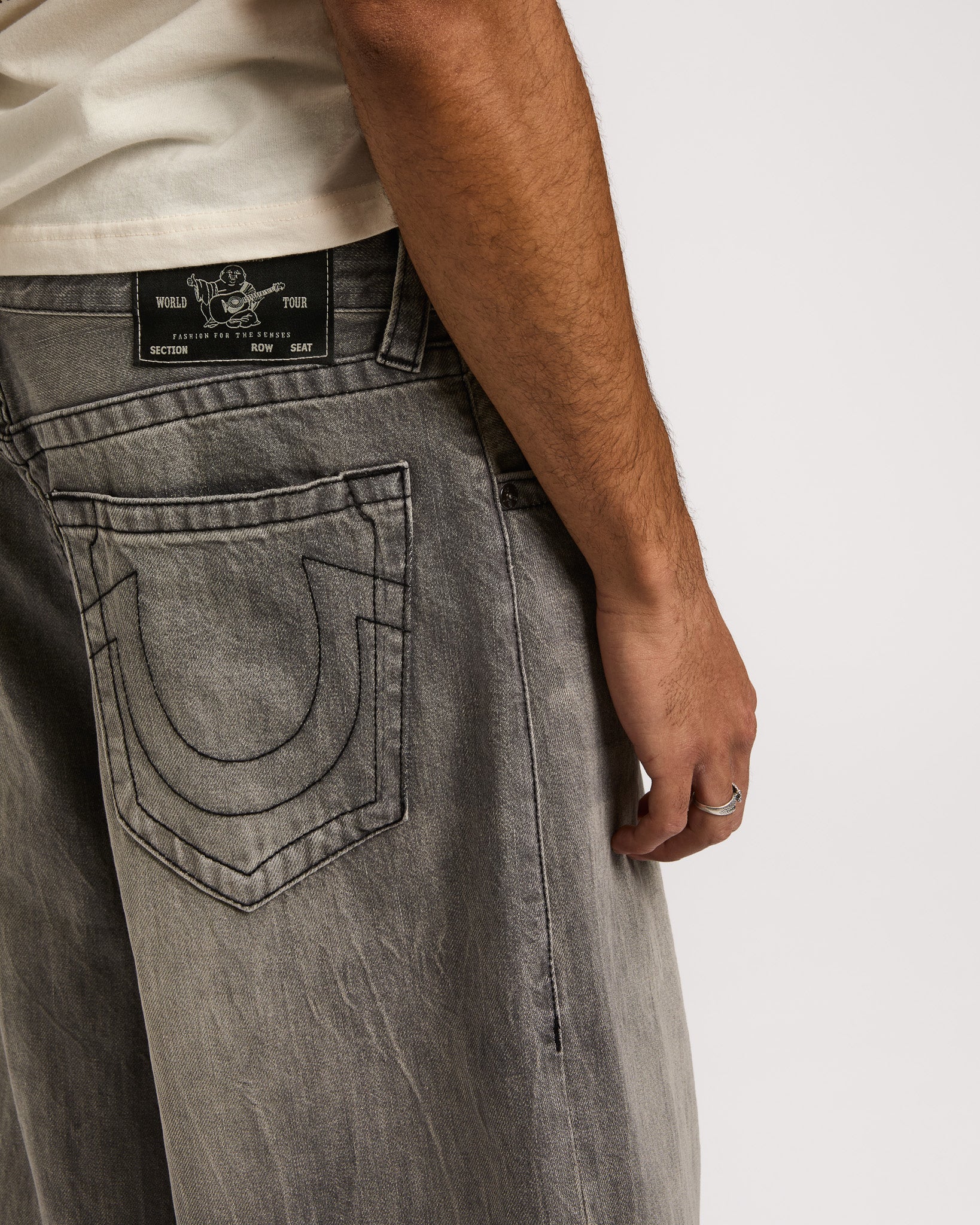 MIKEY SN NO FLAP 32IN - GRAVEL ROOT GREY WASH