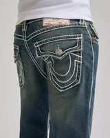 RICKY ROPE STITCH FLAP 34IN - DENIM DUSTSTROM DARK WASH