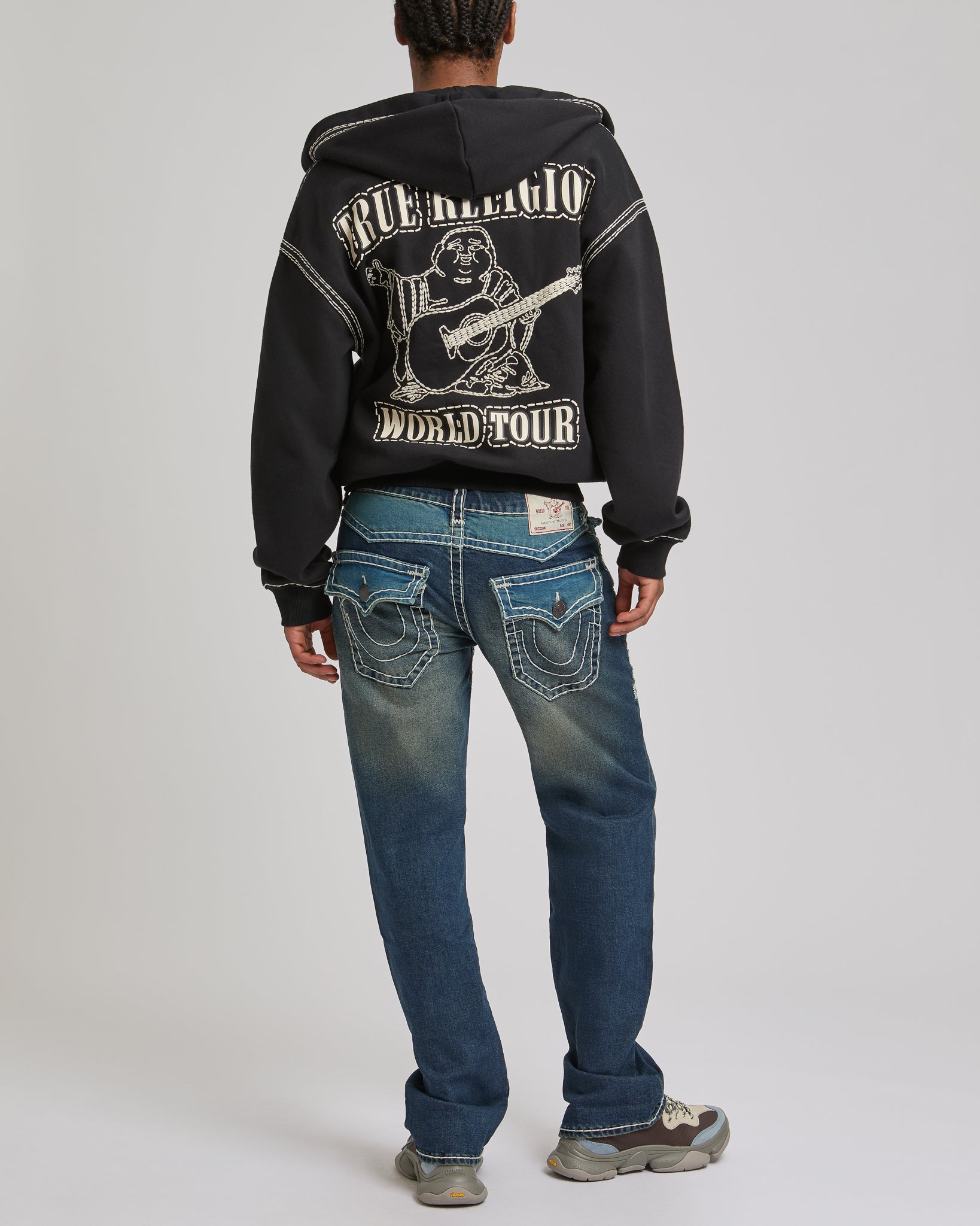 RICKY SPRT FLP JIMMY JEAN 34IN - DENIM DUSTSTORM DARK WASH