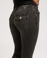 BECCA BOOTCUT FLAP - CHARCOAL