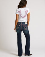 BECCA BOOTCUT FLAP ROPE STITCH - JAZZ LOUNGE