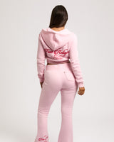 EMBR BIG T SHRUNKN ZIP HOODIE - FAIRYTALE
