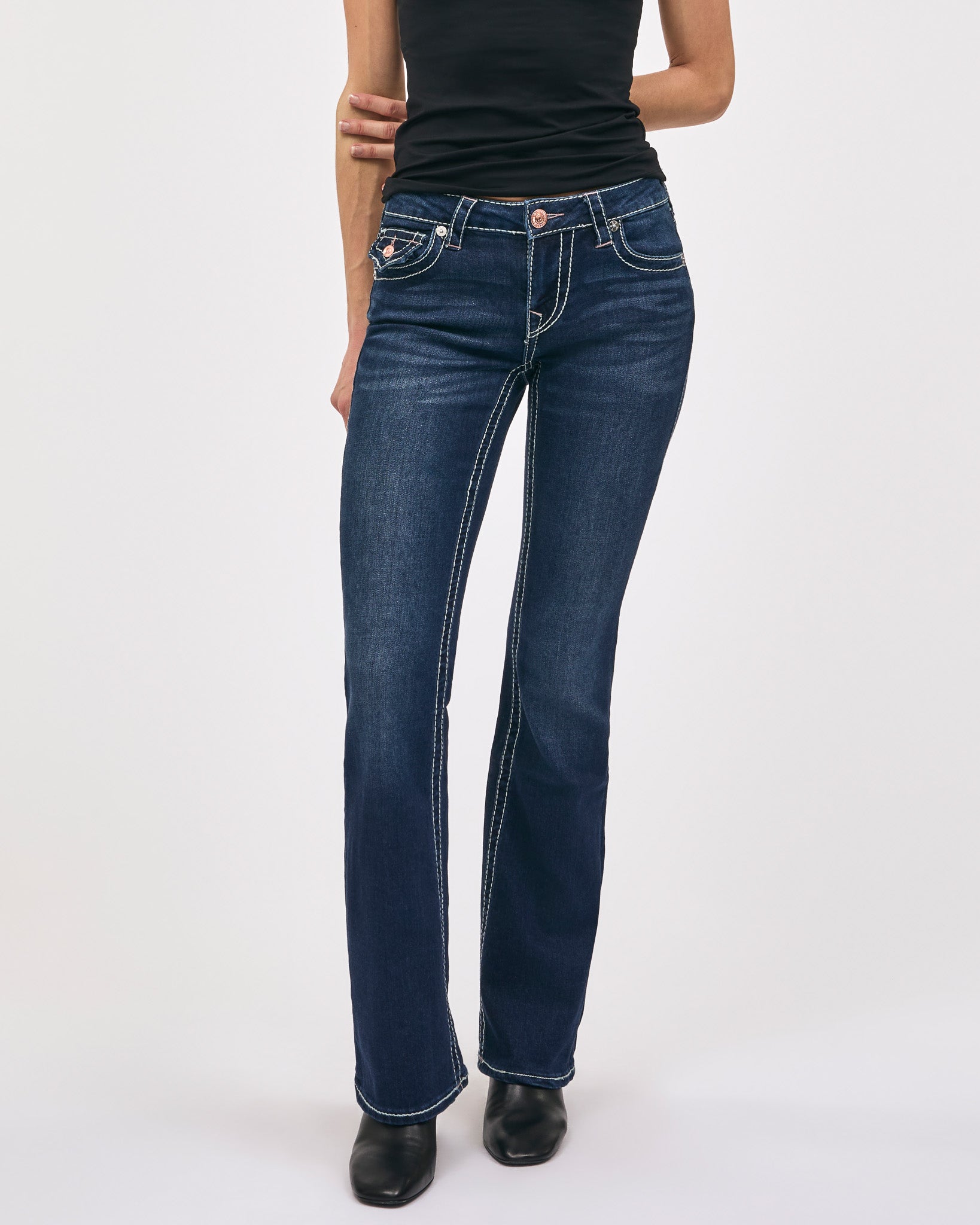 BECCA MR BOOTCUT - DARK STONE FOX