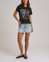 SADIE MINI SKIRT FLAP - FRECKLE WAVE
