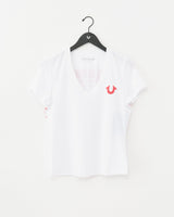 SUPER T BUDDHA CLASSIC V NECK - OPTIC WHITE