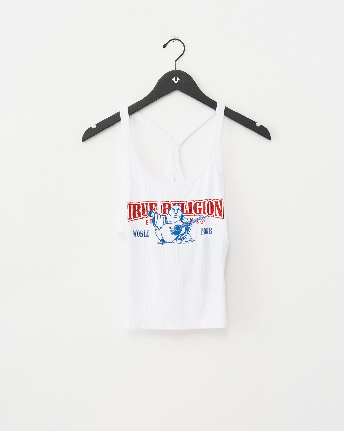 BUDDHA CLASSIC RACERBACK TANK - WHITE