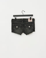 CRYSTAL JOEY LR CUTOFF SHORT - THUNDER BLOOM