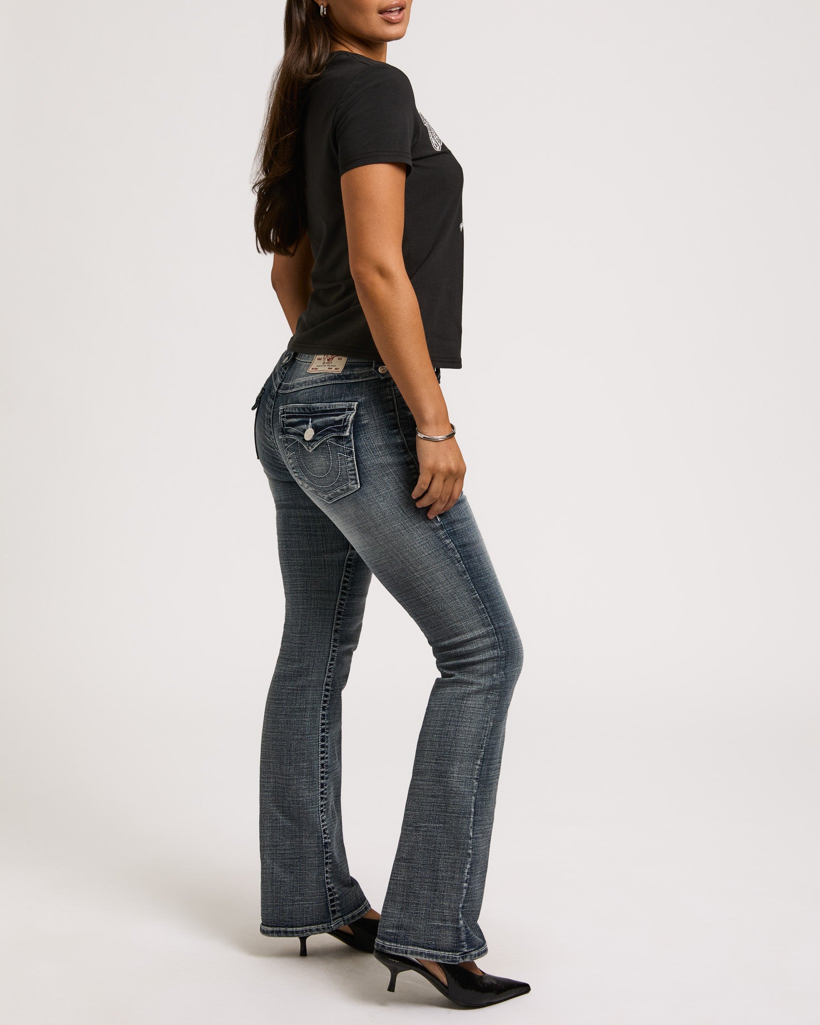 BECCA MR RETROPKT BOOTCUT FLAP - SUN BLAZED