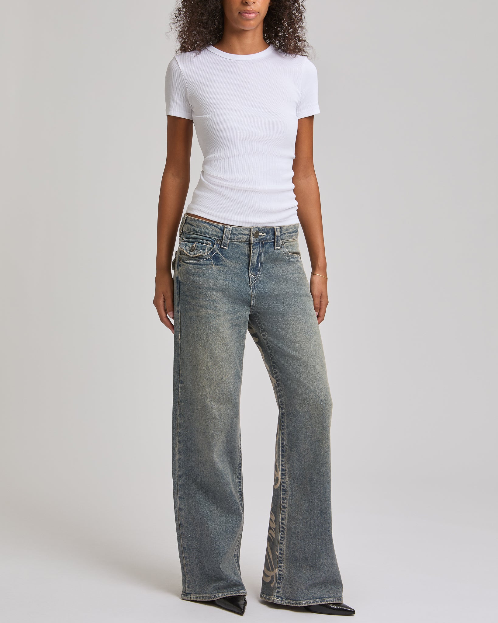 SCRIPT TR BOBBI BAGGY FLAP - ICE VEIL