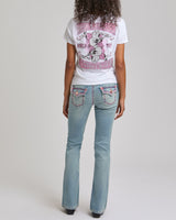 BECCA MR BOOTCUT SUP T FLAP - SEASIDE PEARL