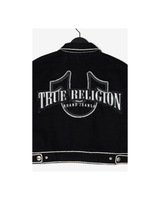 ROPESTITCH DENIM JACKET - 2SB BLACK RINSE