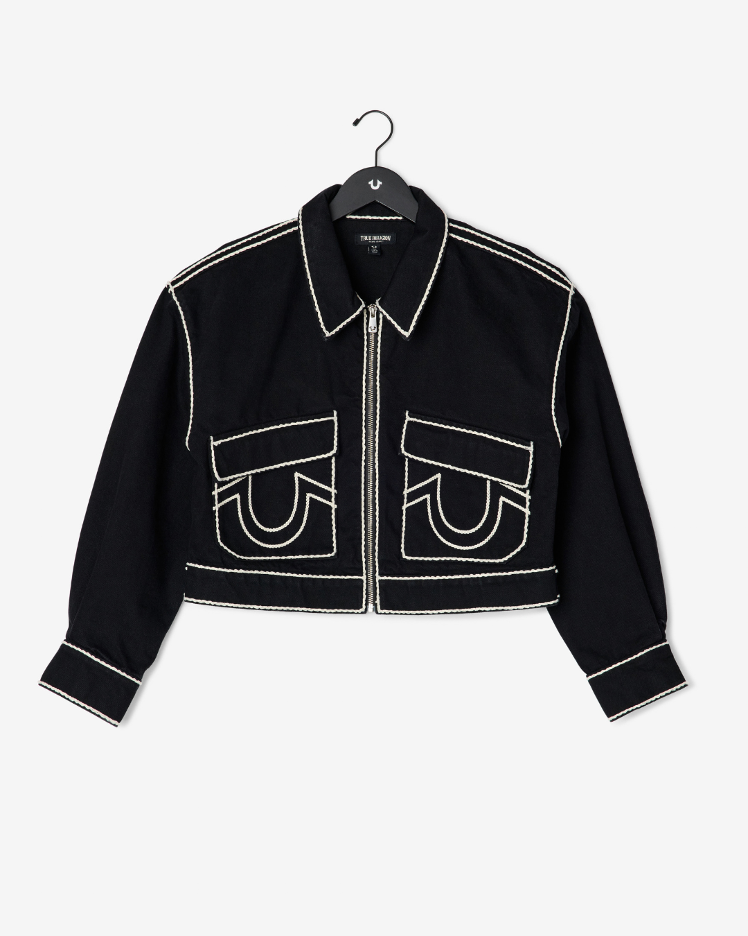 ROPESTITCH DENIM JACKET - 2SB BLACK RINSE