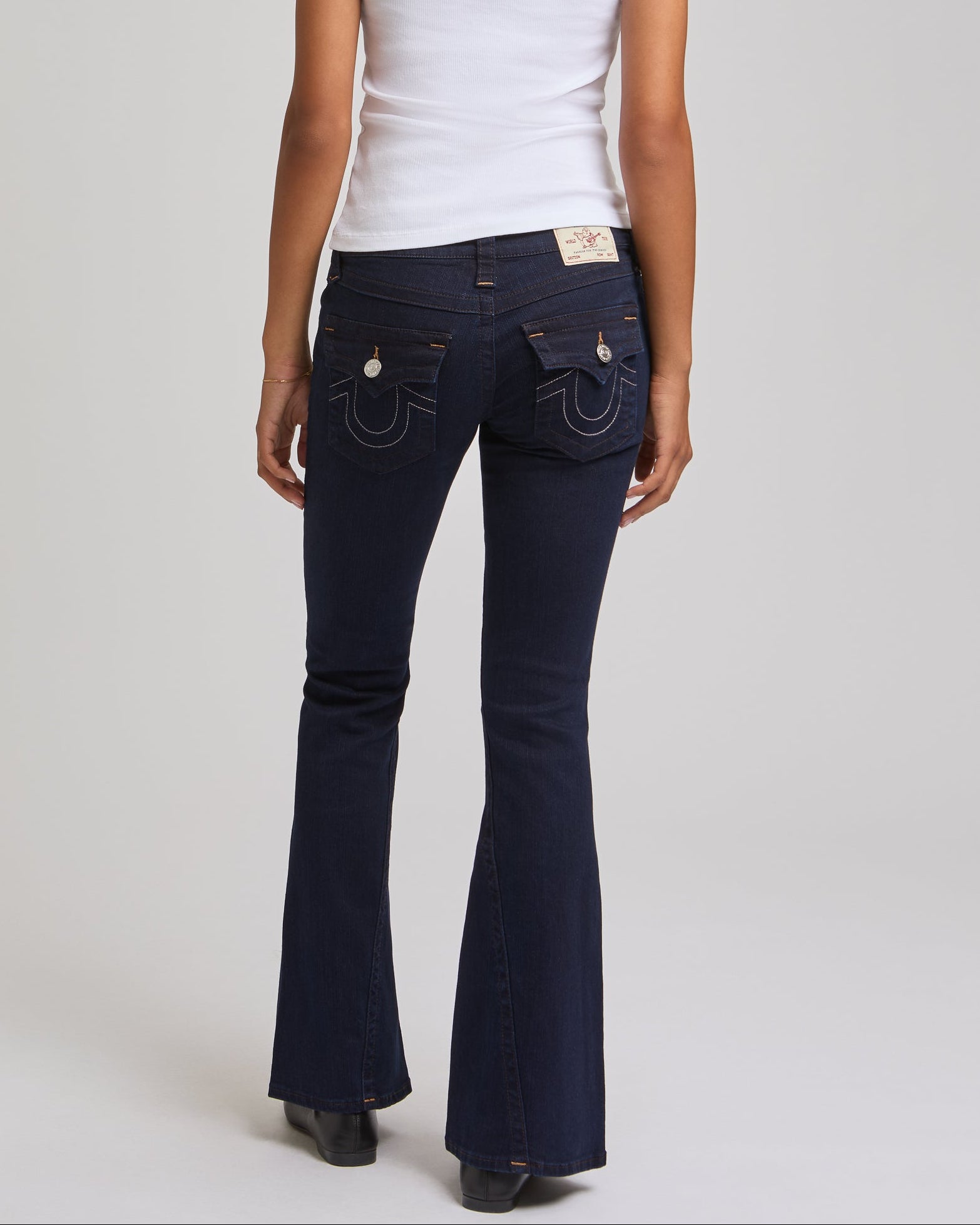 JOEY LOW RISE FLARE FLAP - 2S BODY RINSE