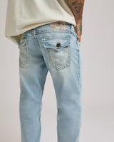 RICKY ROPESTITCH FLAP 34 IN - COASTLINE ASH LIGHT WASH