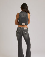 ZIP FRONT TOP BIG T - TRANQUIL DREAM