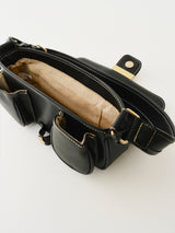 DOUBLE POCKET SHOULDER BAG