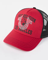 CRYSTAL HS TRUCKER - TRV RED