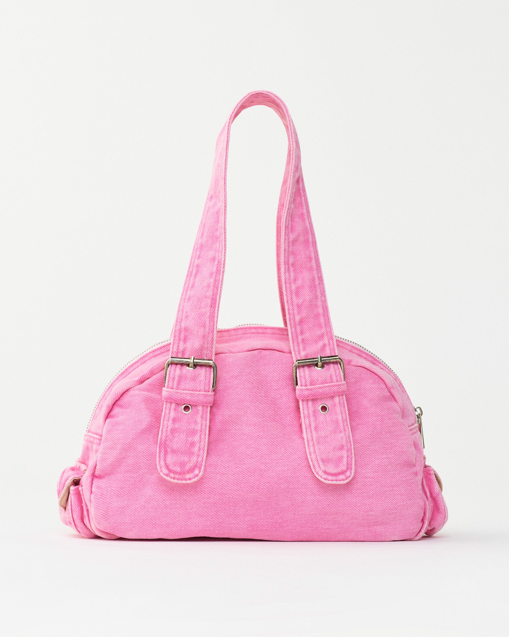 TRUE PATCH HANDBAG - DULL PINK